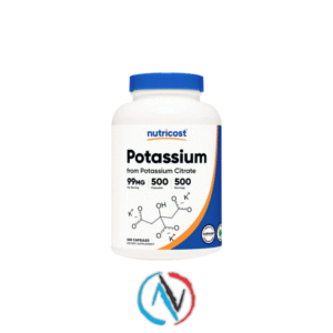 Nutricost Potassium 500 capsulas 99mg