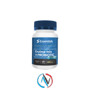 Essentials Enzime Mix + Probiotic 60 Capsulas