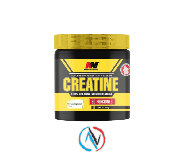 Advance Nutrition Creatine Monohydrate Creapure 450 Gramos